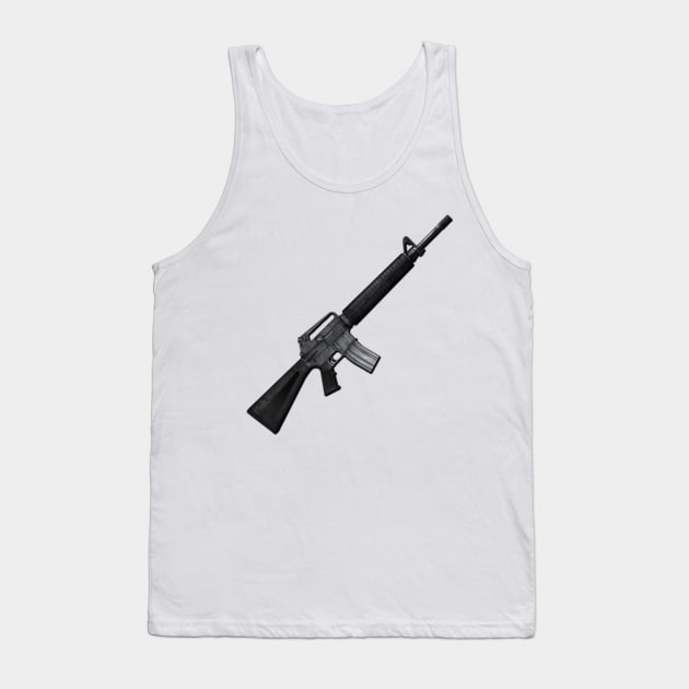 M16 Tank Top by TortillaChief